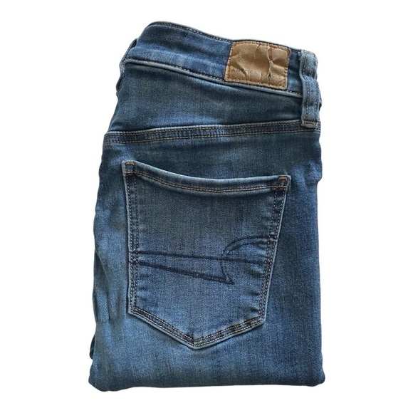 AMERICAN EAGLE-SUPER HIGH RISE JEGGING-SIZE 0/S - Picture 1 of 8